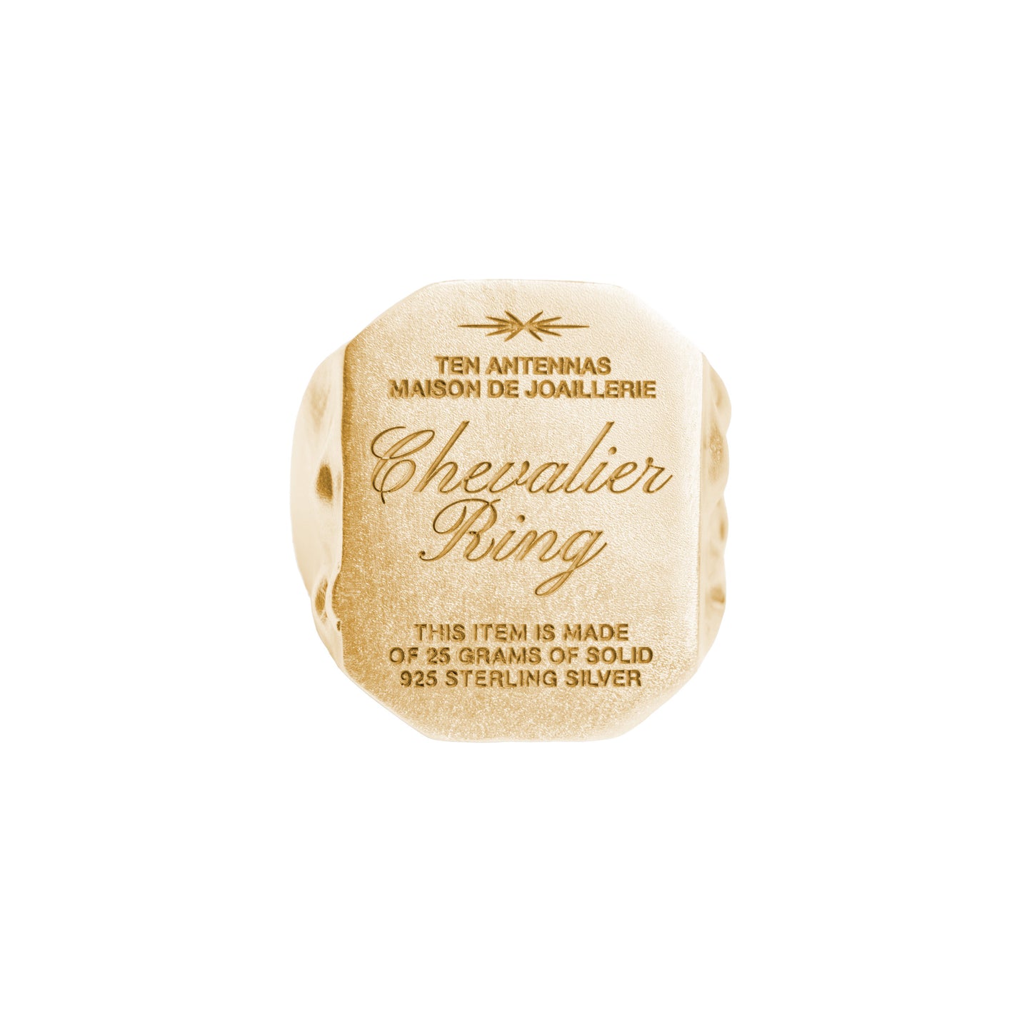 Chevalier Ring #1 Gold