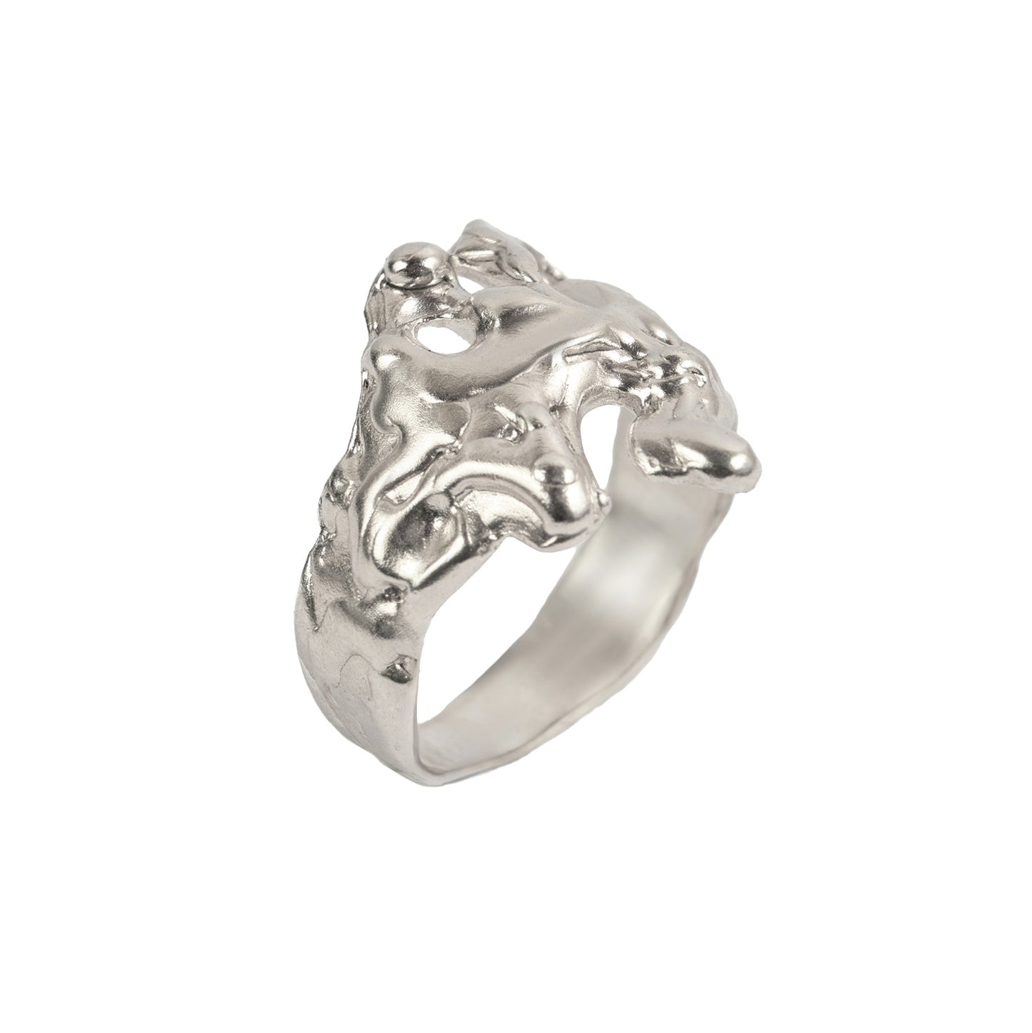 RSST04 // Unisex melting monster ring