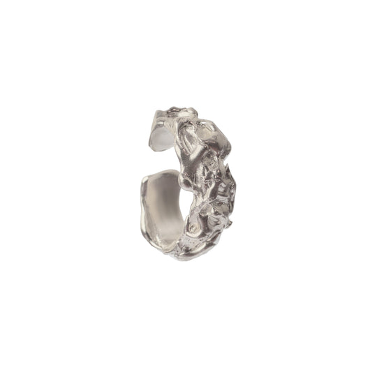 CSST04 // Silver Unisex Monster Ear Cuff