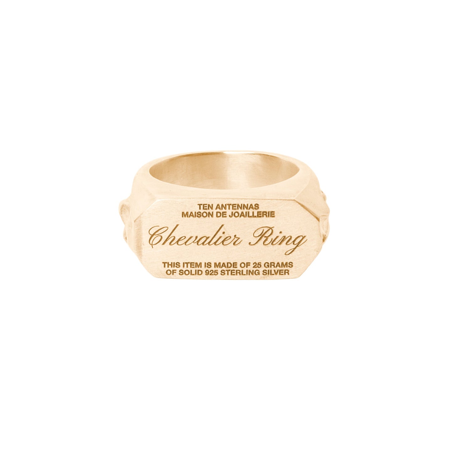 Chevalier Ring #2 Gold