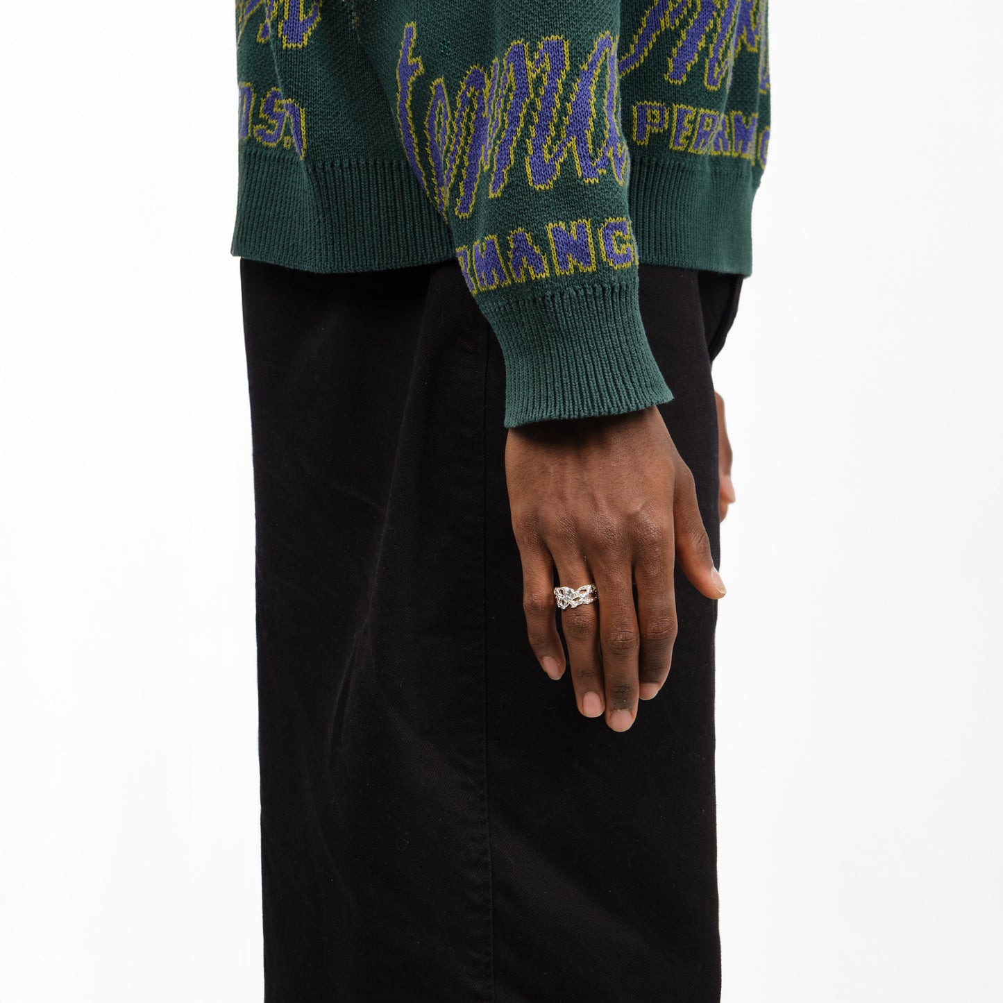 RSST02 // Unisex monster ring with holes Ten Antennas