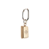 Chevalier Earrings #3 — Gold Plated Silver, engraved statement earrings