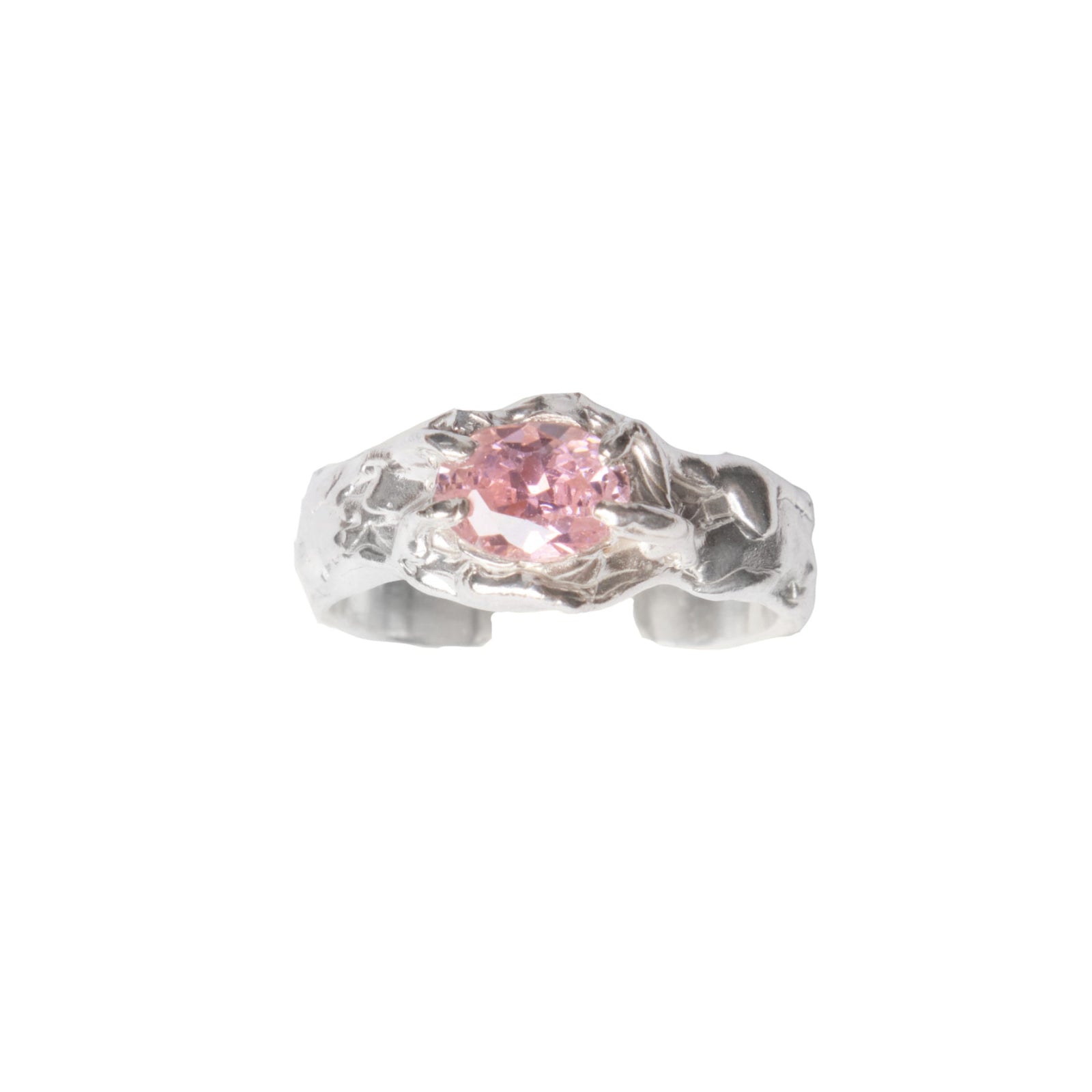 Petit Tentacule Toe Ring — Silver, small sculptural toe ring