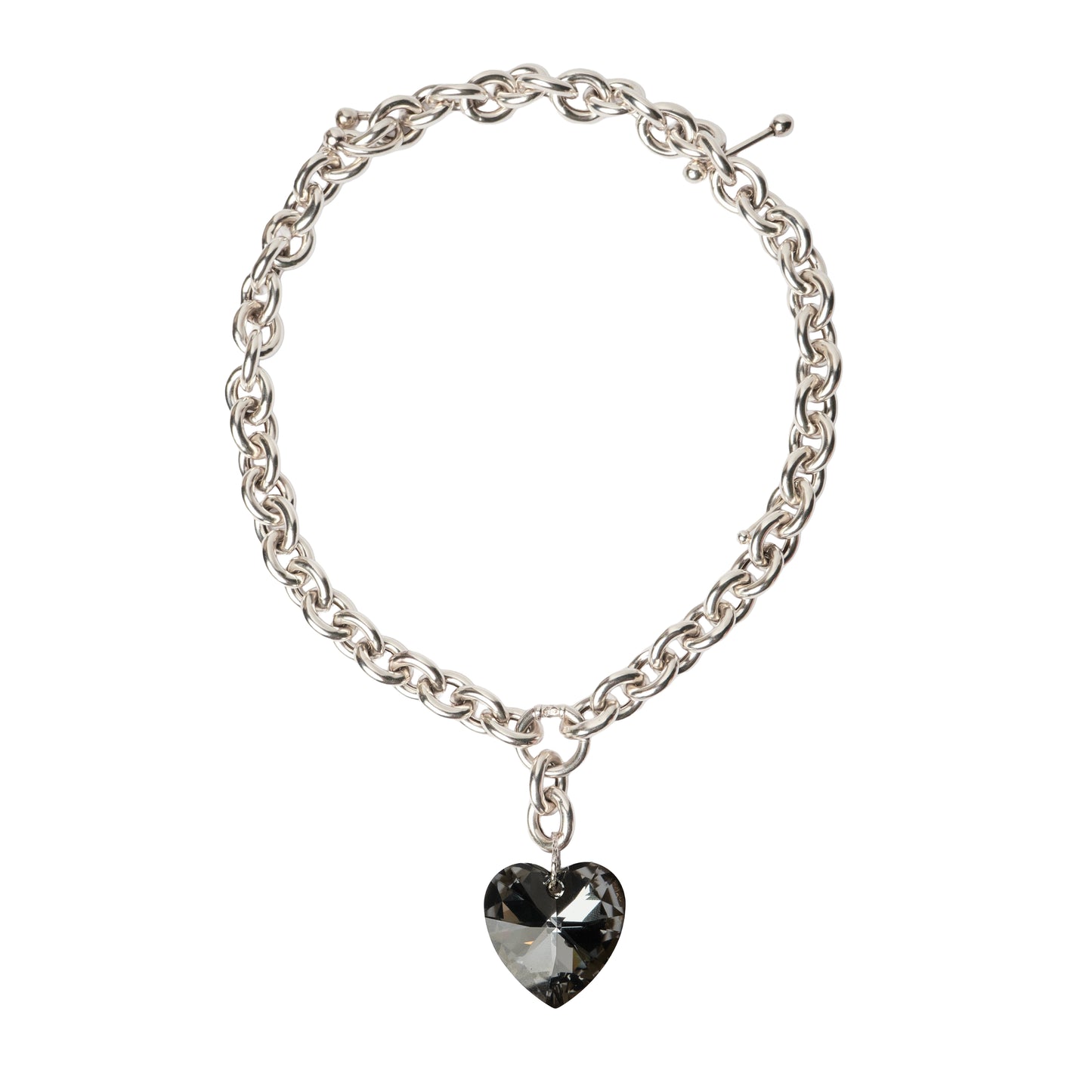 Black Cœur Chain necklace