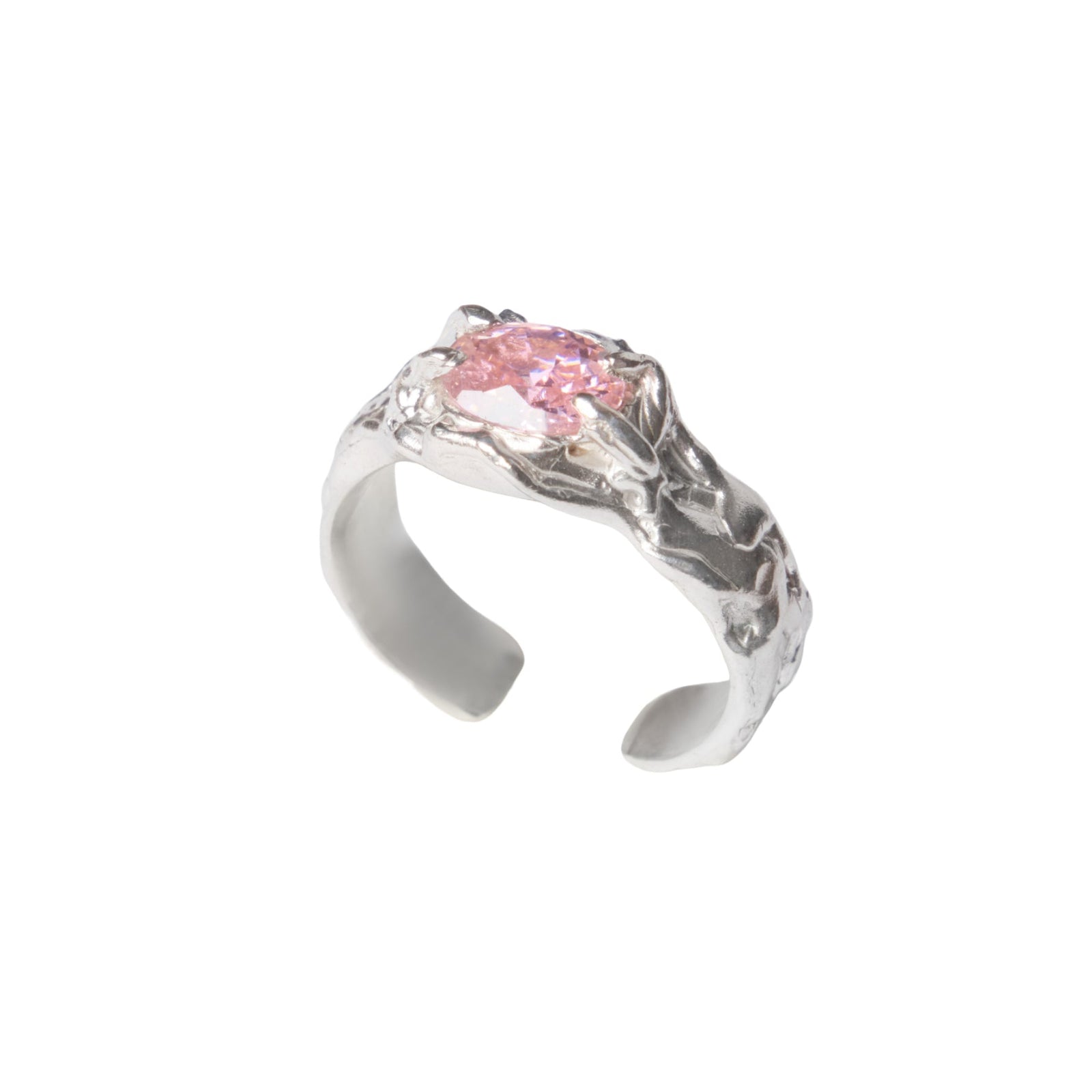 Petit Tentacule Toe Ring — Silver, small sculptural toe ring