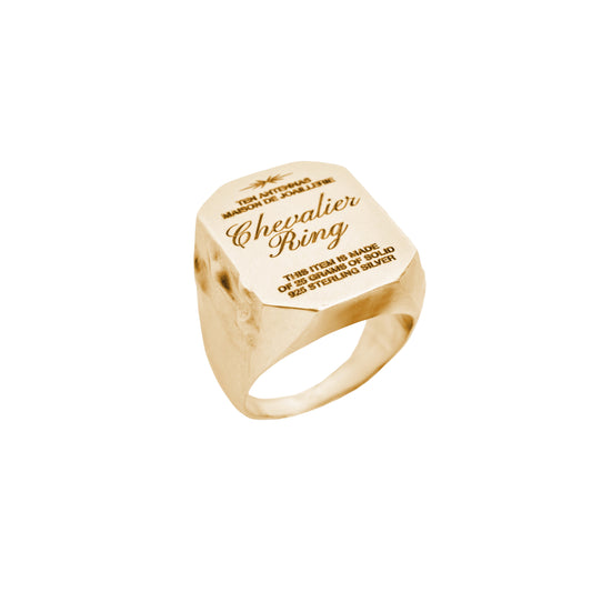 Chevalier Ring #1 Gold