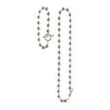 Boules Métalliques Duo Chain Set — modular sterling silver necklace and bracelet, unisex