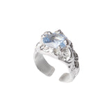 Tentacule Toe Ring — Silver, sculptural sterling silver toe ring
