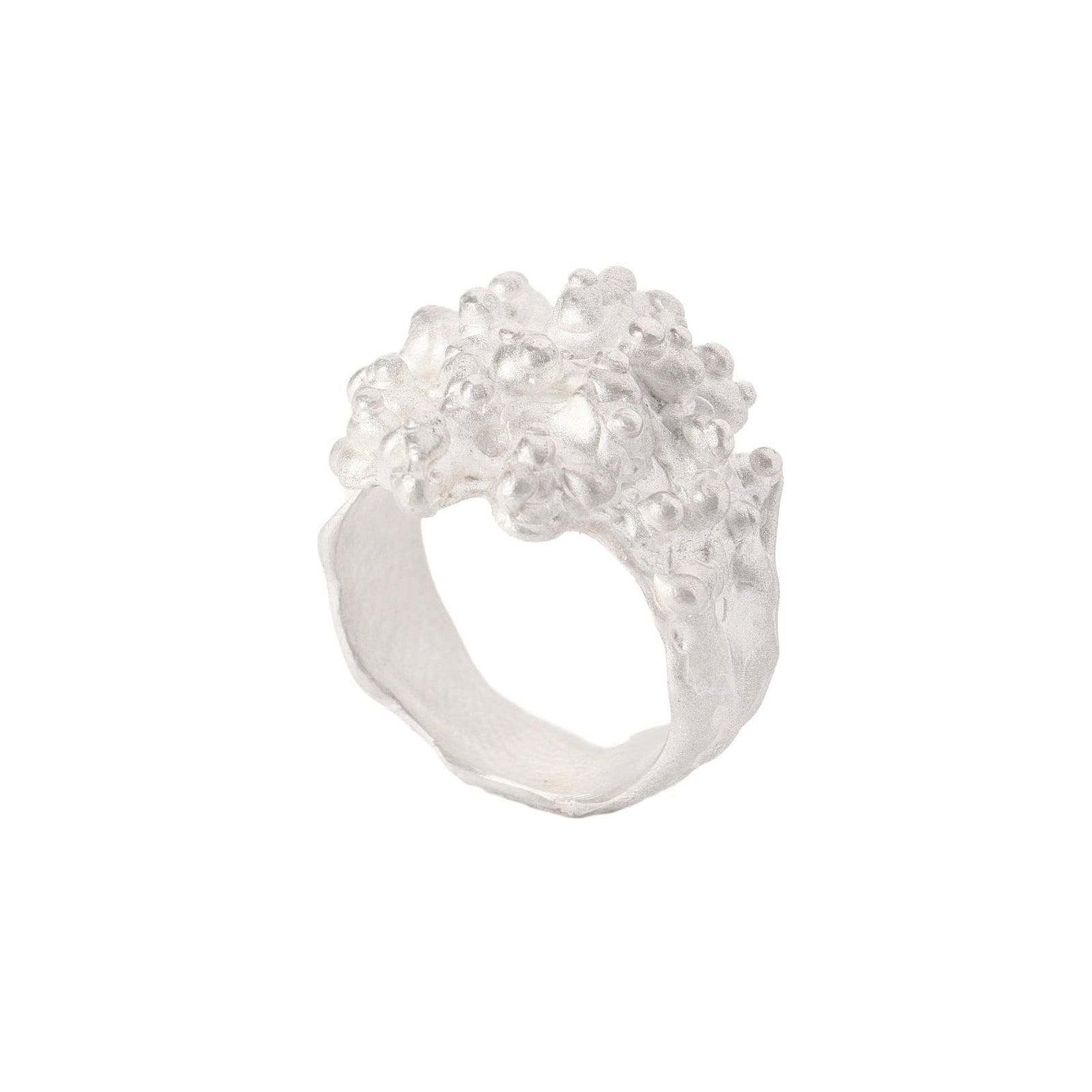 Le Bulles Royale Ring White Silver