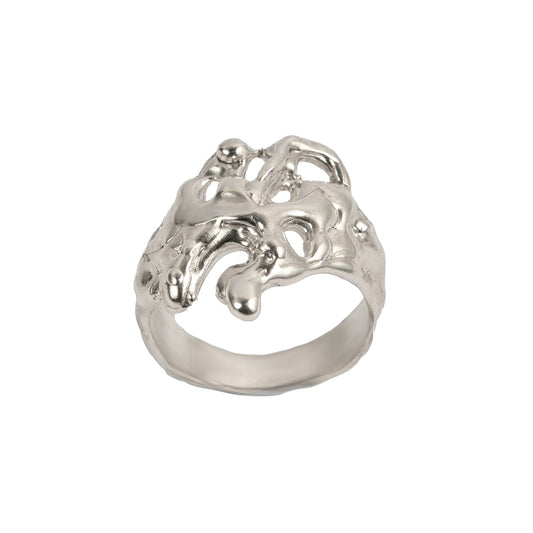RSST04 // Unisex melting monster ring