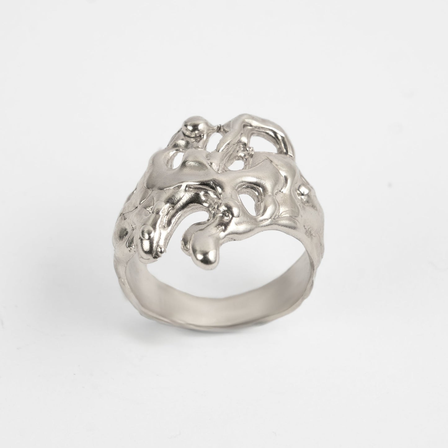 RSST04 // Unisex melting monster ring Ten Antennas