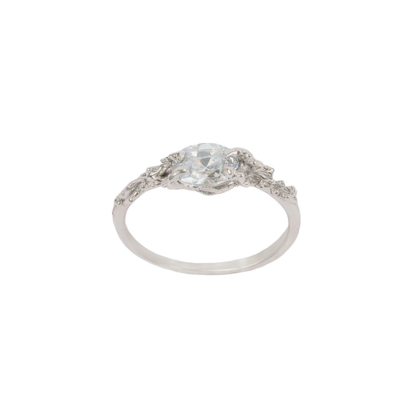 Petite Prise Ring — Silver