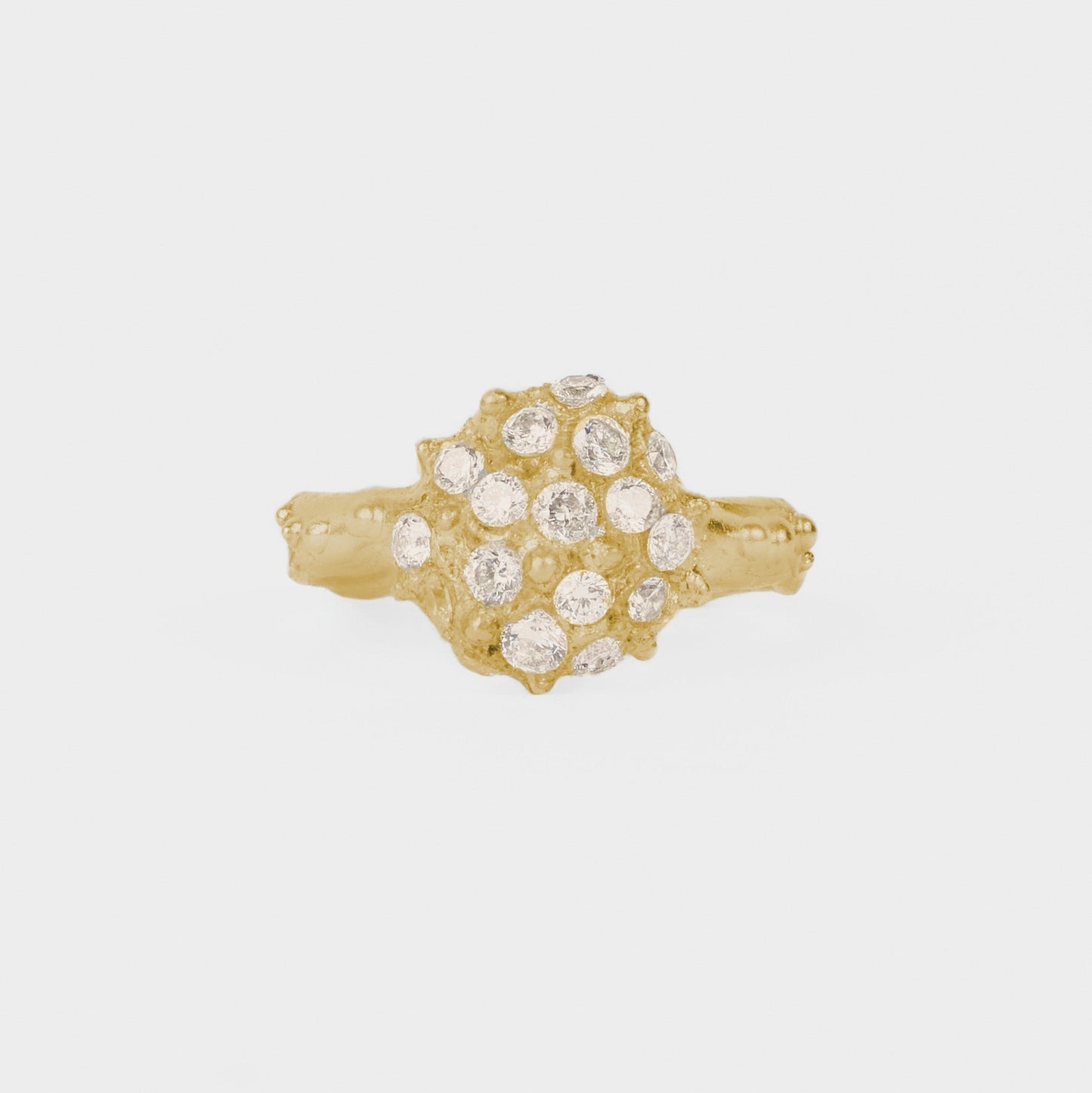 RWE03 // Engagement ring with multiple stones