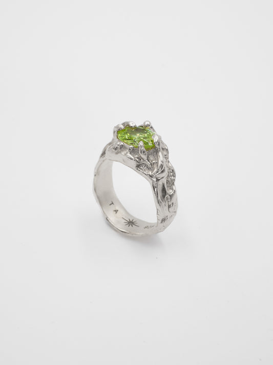 RSM15 // Silver ring with tentacles
