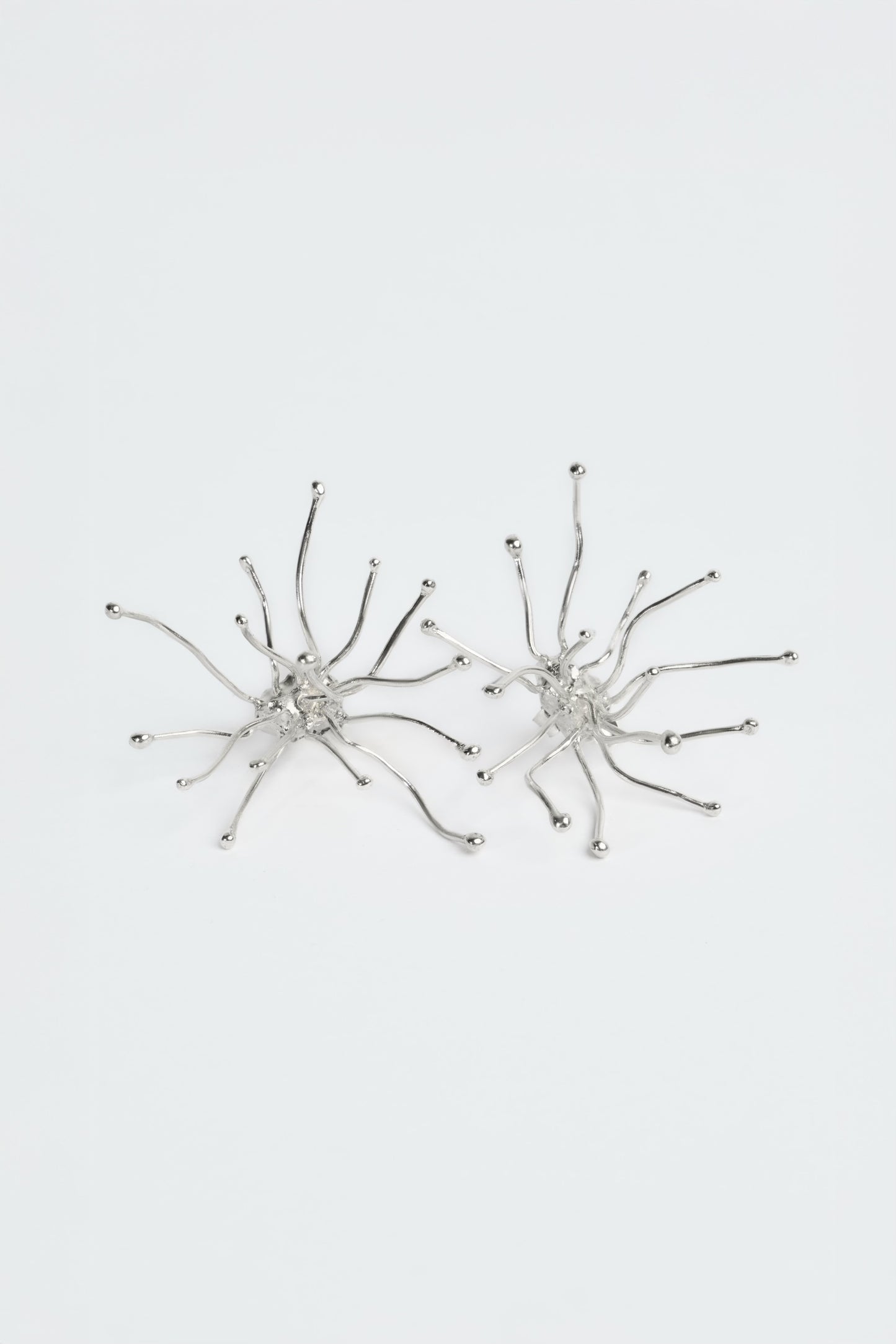 ESST05 // Silver Seaweed Earring