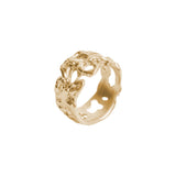 Molten Carvé Ring — Gold plated silver