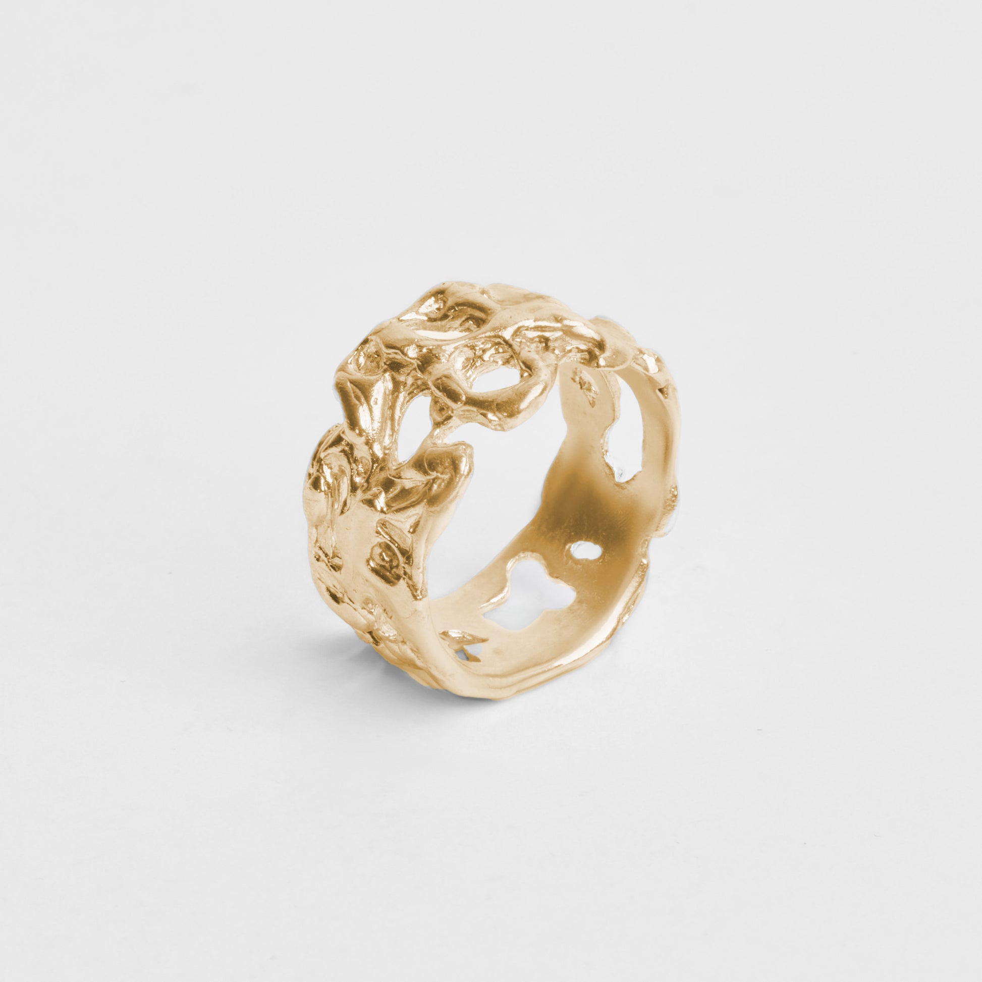 RSST02 // Unisex monster ring with holes Ten Antennas
