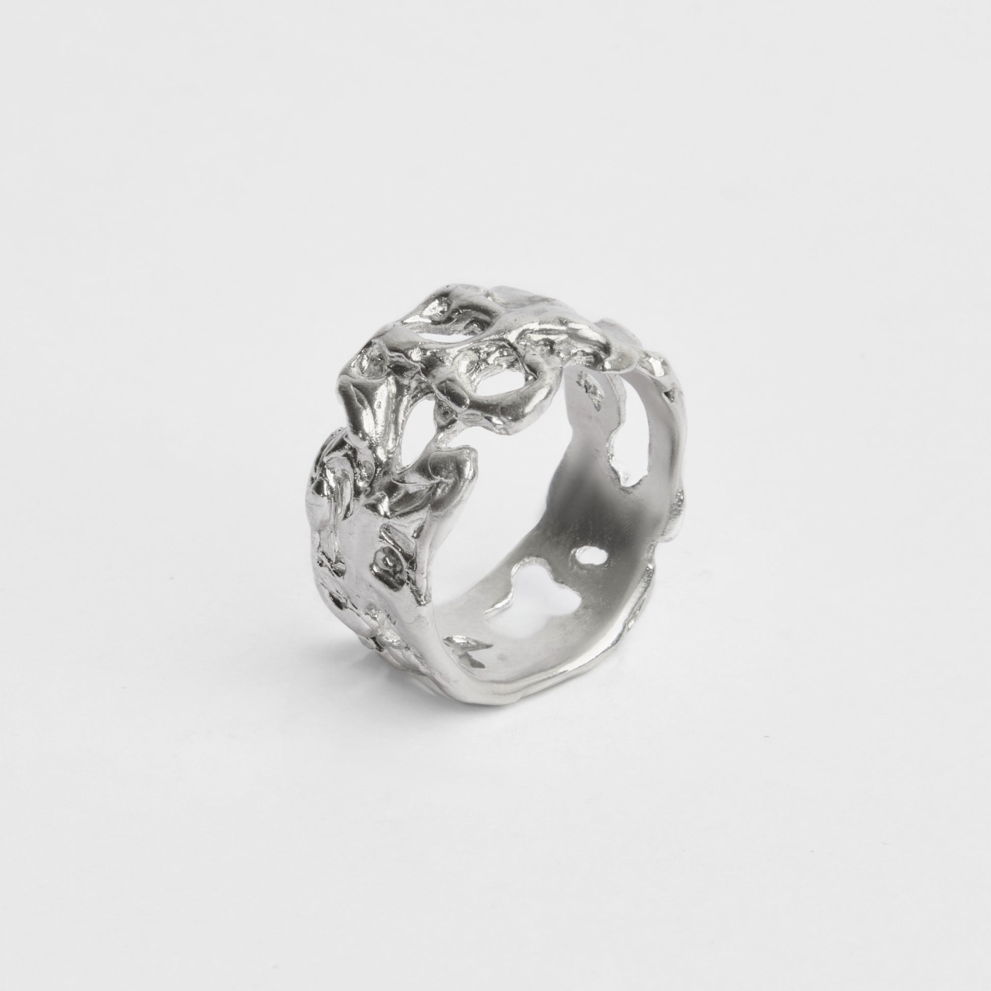 RSST02 // Unisex monster ring with holes Ten Antennas