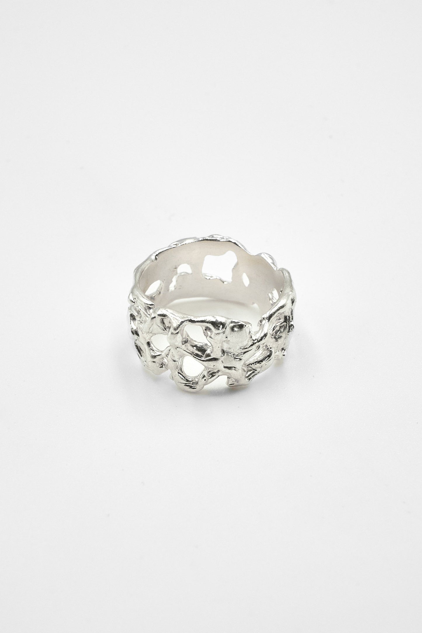 Ring unisex silver barcelona joyas joyeria