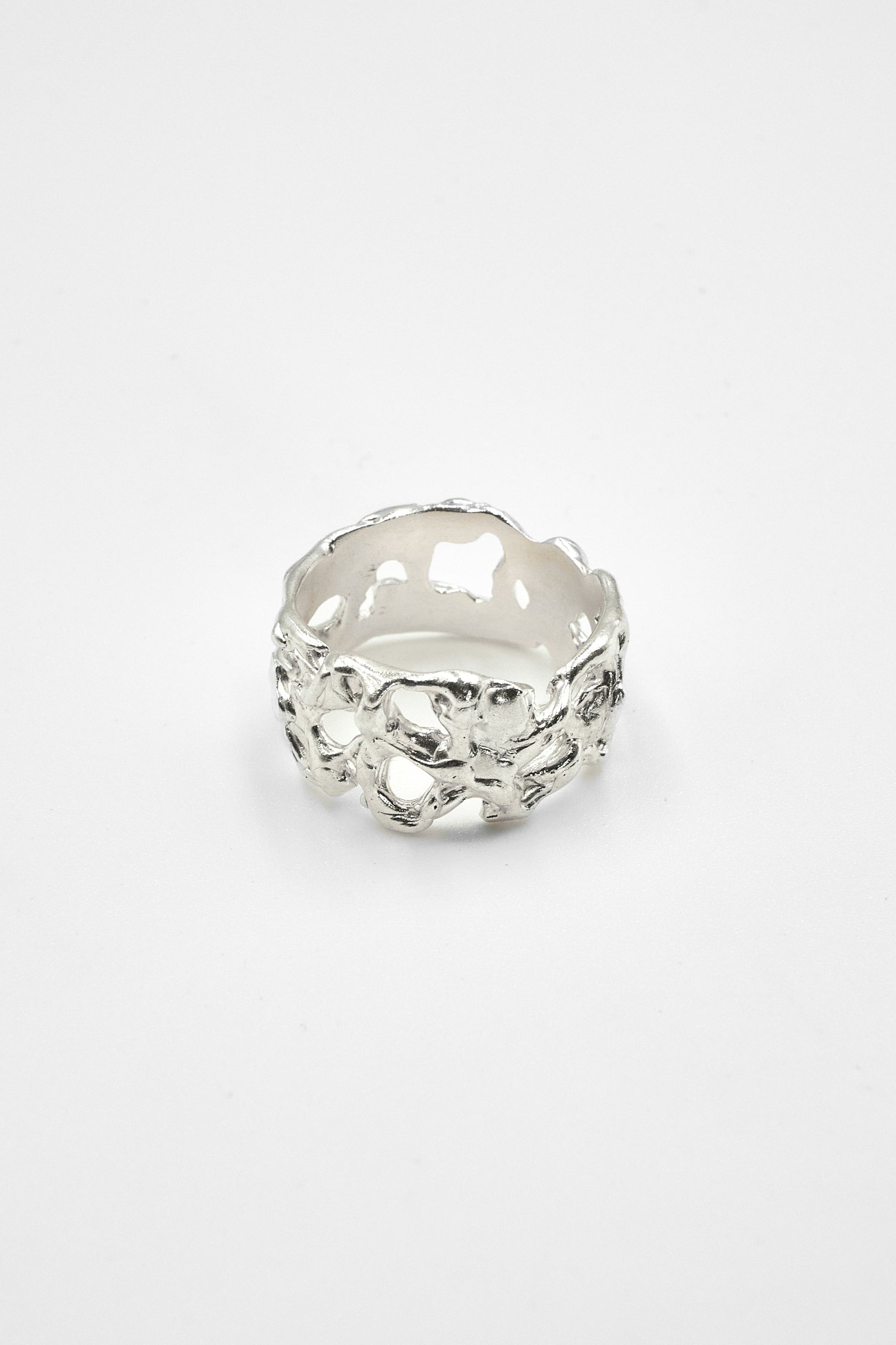 Ring unisex silver barcelona joyas joyeria