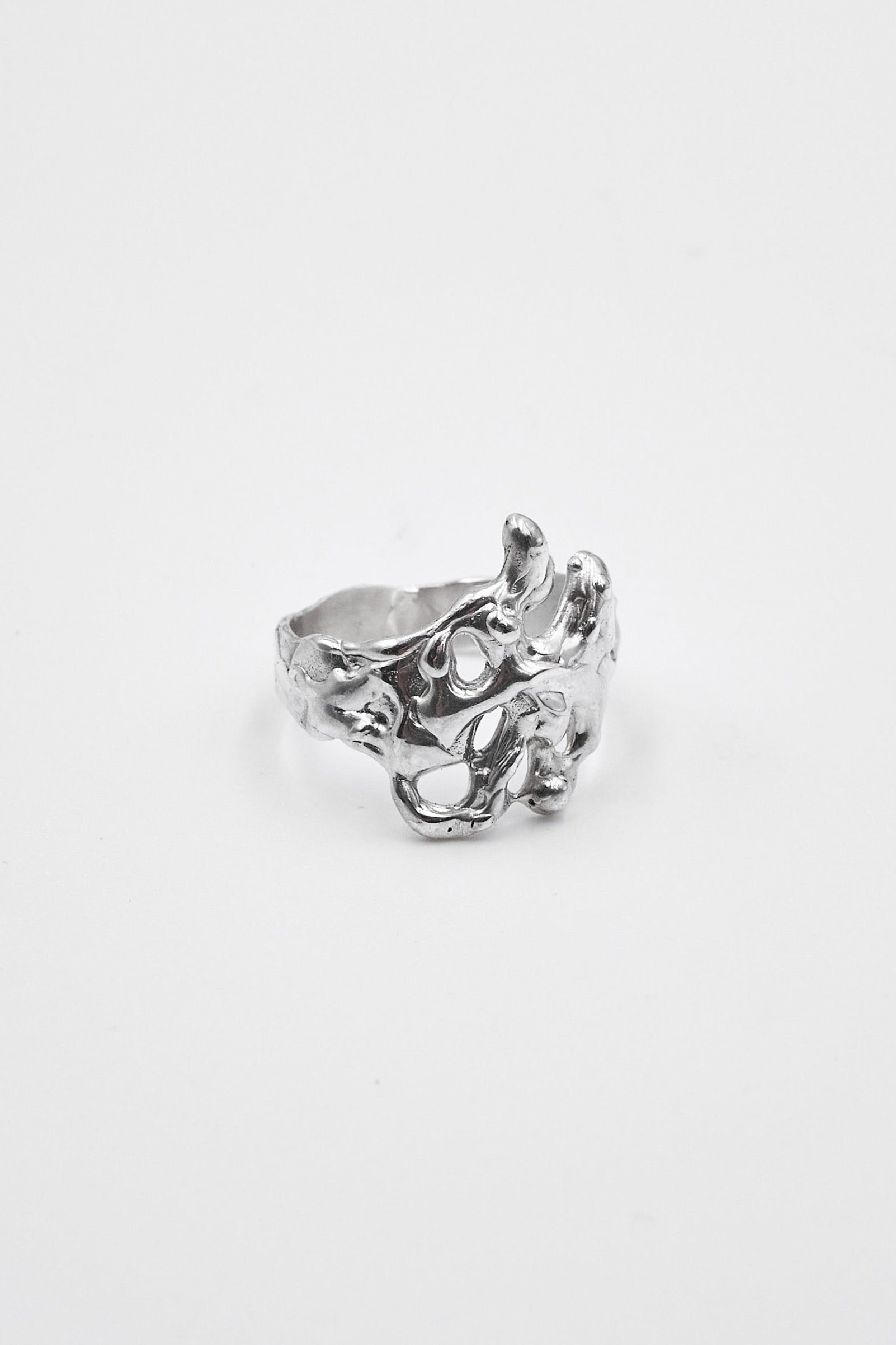 Ring unisex silver barcelona joyas joyeria