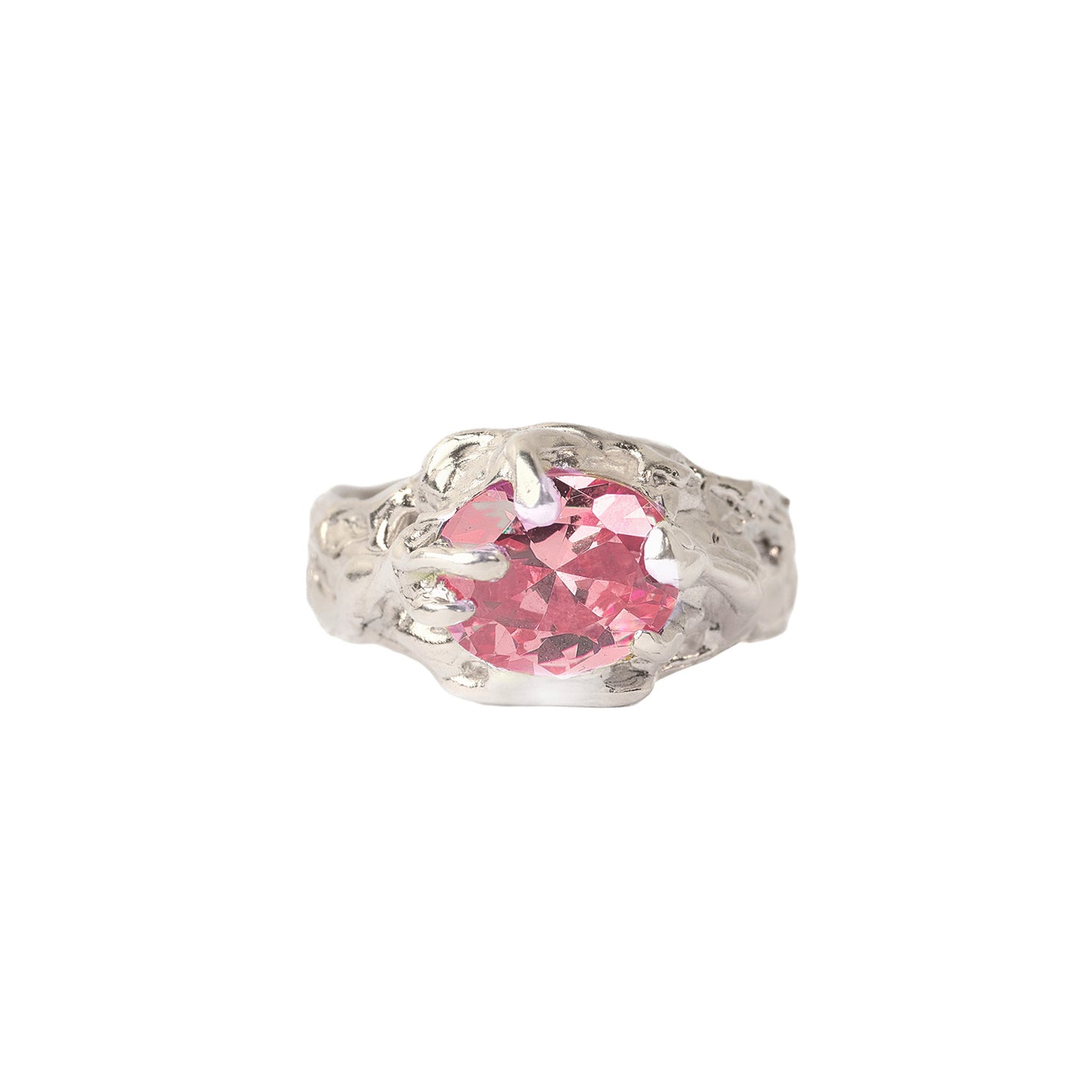 Tentacule Ring Dusty Pink