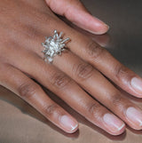 Fleur Sauvage Ring — Silver
