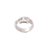 Molten Ring — Sterling silver