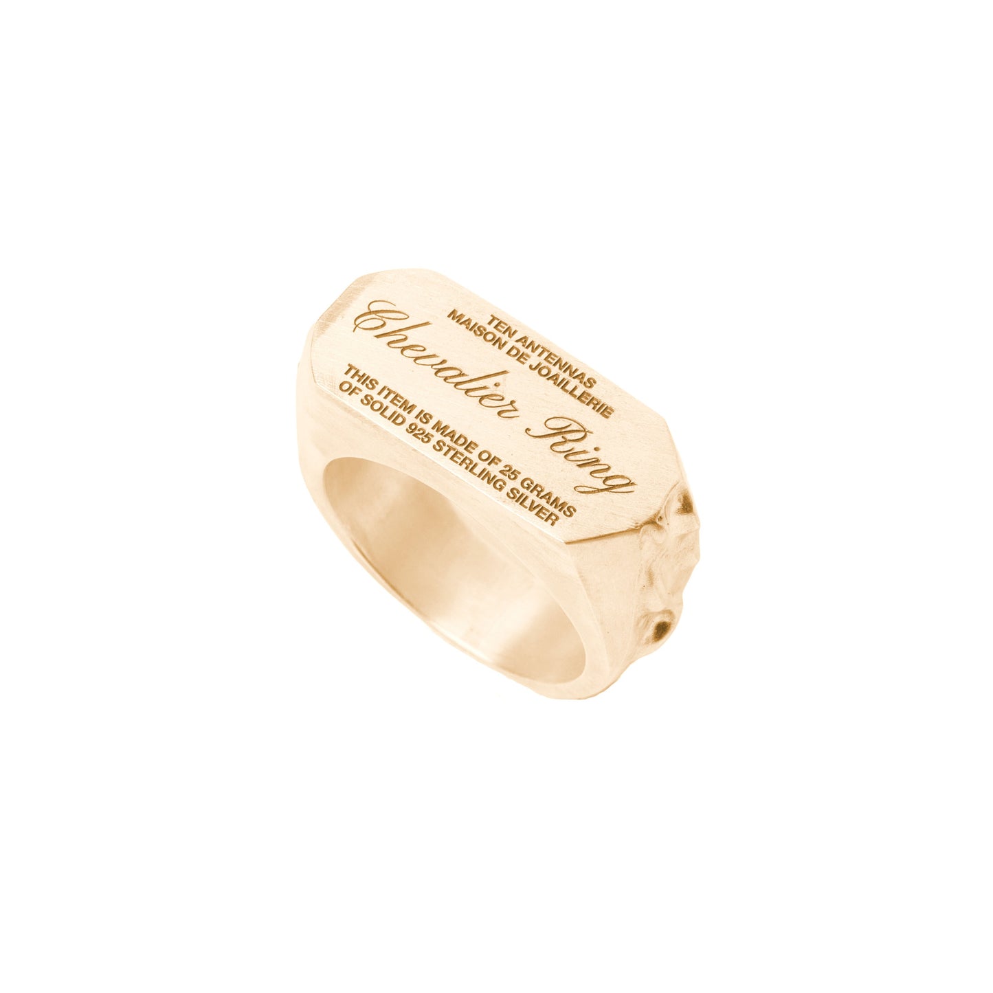 Chevalier Ring #2 Gold