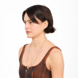 Boules Métalliques Duo Chain Set — modular sterling silver necklace and bracelet, unisex