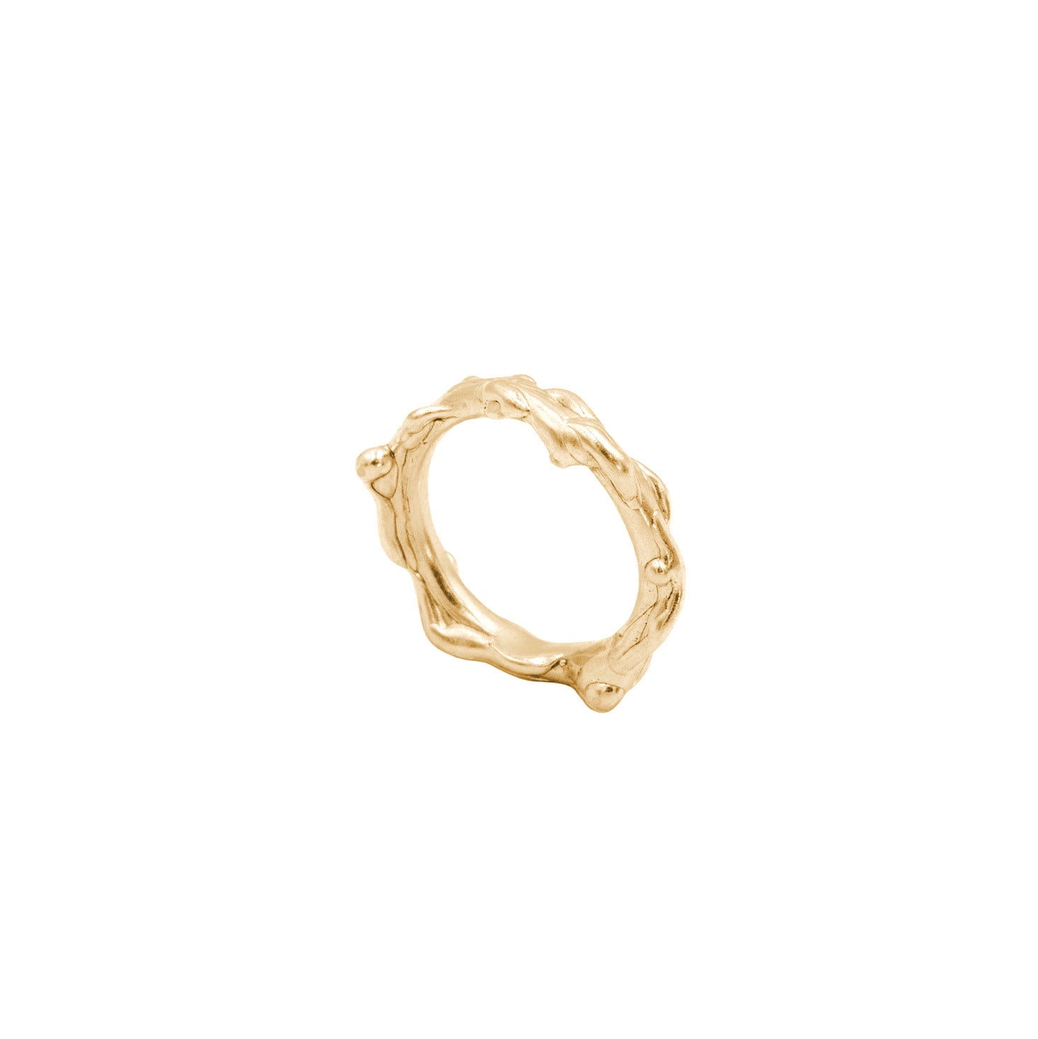 Éclat Mini Ring — Gold Plated Silver
