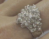 Le Bulles Royale Ring — Silver, worn on hand