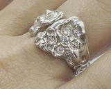 L’Ouverture Ring — Sterling Silver, worn on hand