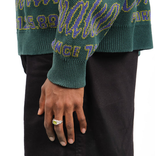 RSST25 // Unisex signet ring w/ zirconia stone Ten Antennas